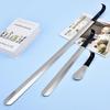 Stainless Steel Long Shoehorn for Easy Shoe Wearing - Ideal for Elderly & Pregnant Women Without Bending Over