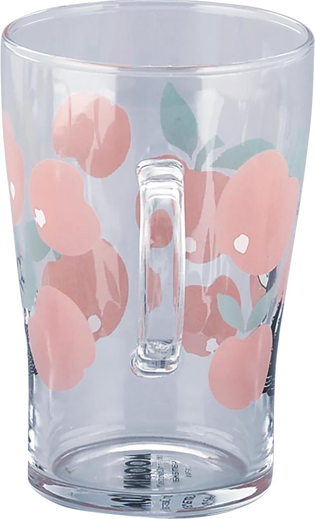 MOOMIN Glass Little My Scandinavian Perfect for Hot Made in Yamaka Heat-Resistant Mug, Design, Approx. 350ml, Style, Drinks, Gift, Japan, Shoten,