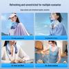 Portable Neck-Hanging Fan: Long-Lasting, Rechargeable, Silent & Ideal for Outdoor Sports