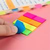 Paper Fluorescent Memo Pad Colored Memo Pad Candy Color Sticky Notes Bookmark Marker Sticker
