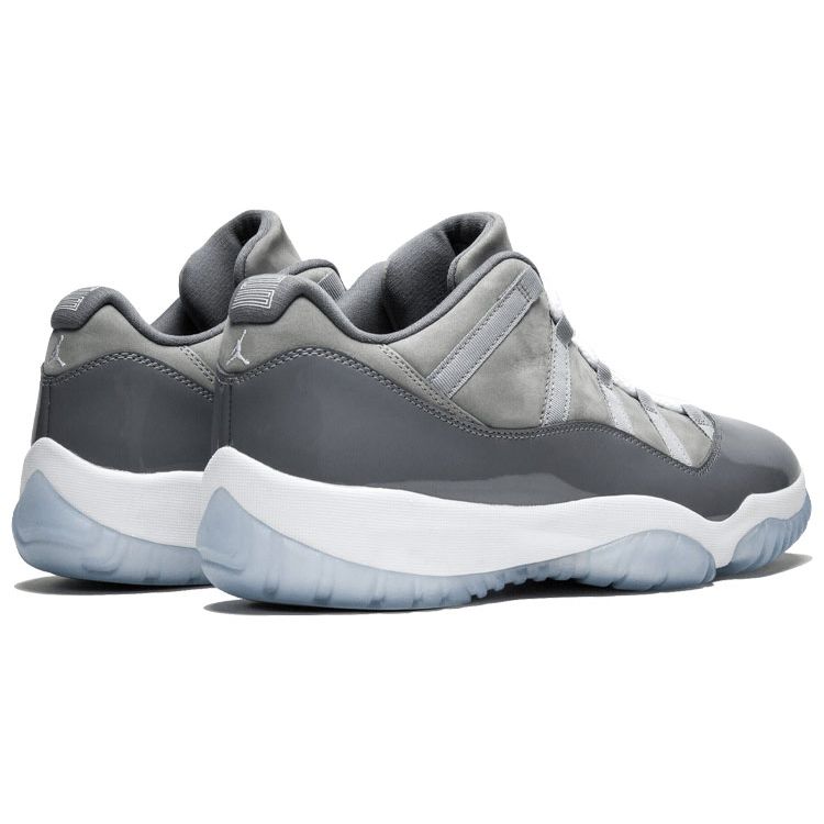 Air Jordan 11 Retro Low Cool Grey Ανδρικά Αθλητικά Παπούτσια Μεσαίο Γκρι Gunsmoke-Λευκό 528895-003