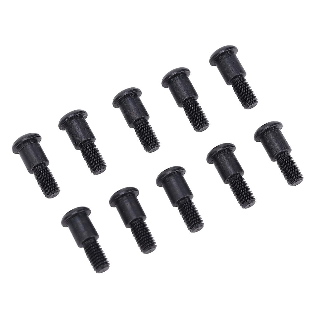 10Pcs Hex Button Head Shoulder Screw for Axial SCX10 M3x4x10mm Stainless Steel Axial Hex Socket Button Shoulder Screw
