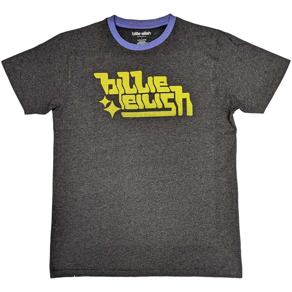 Billie Eilish Unisex Adult Neon Logo T-Shirt