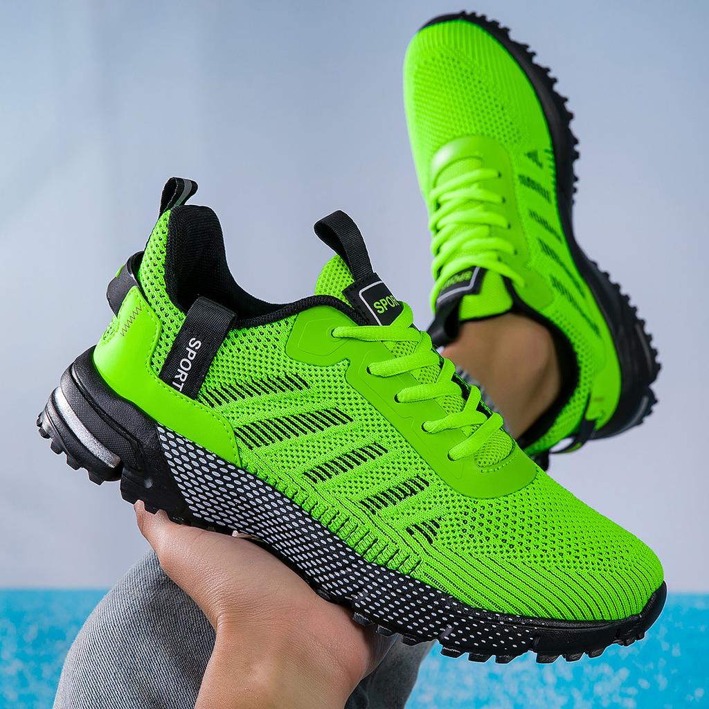 Men's Casual Sports Shoes Soft-soled, lightweight fitness trainers Suitable for travel and running Breathable footwear