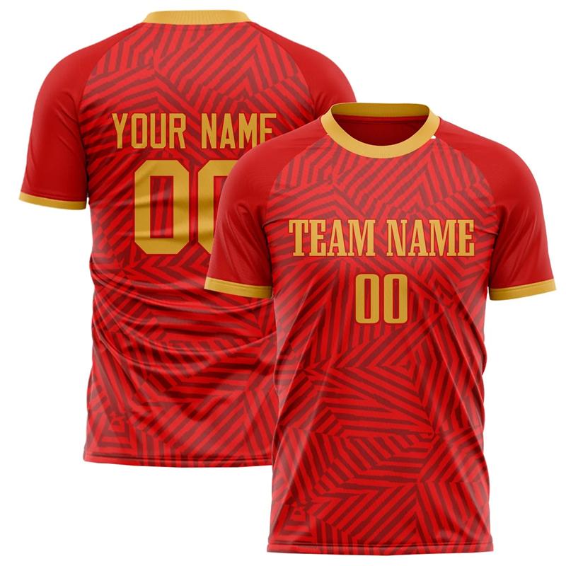 Camiseta de Futebol Personalizada com Nome e Número da Equipe