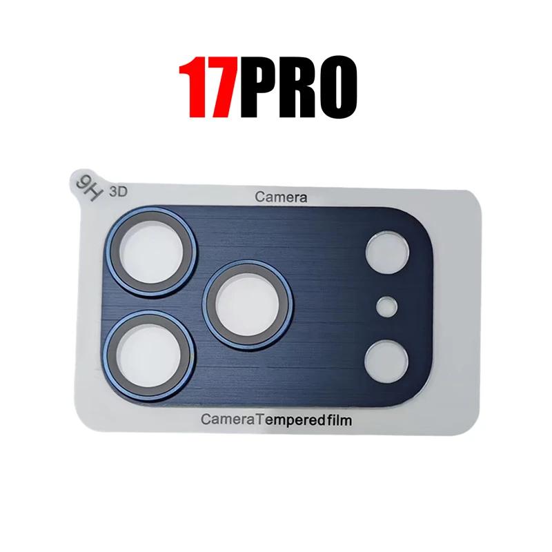1Pc Protective Film For iPhone 17 Pro Max For iPhone 17 Pro Full Coverage Ultra-Thin Camera Lens Protector Metal Frame 2026 New