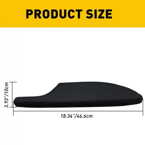 For Accord 2DR Coupe 2008 2009 2010 2011 2012 Door Armrest Black Leather Right V