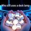 Compact USB Night Light - Eye-Friendly Bedside Lamp for Bedroom and Dorm, Energy-Saving Portable Atmosphere Lighting
