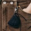 Guitar Peak Mirror Keyring (black)