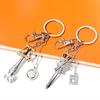 Game Kingdom Hearts Sora Key Keychain Forgotten Blade Metal Golden Key Pendant Fans Gift Cosplay Props Men Women Car Bag Jewelry