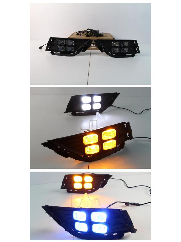 LED Fog & Daytime Running Lights for 2017-2019 Hyundai Mistra