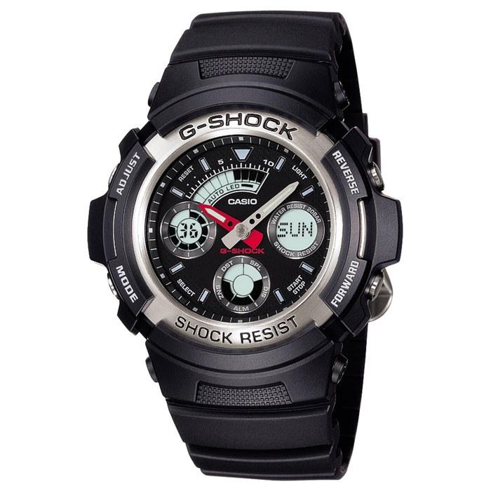 [Casio] G-Shock AW-590-1AJF Men s Watch, Black
