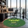 tennis Printed Round Rug Carpet Chair Rug Area Rug Entryway Doormats,for Office Chair Living Room Bedroom Kitchen Room.