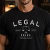Legal Sensei T-Shirt | Lawyer Attorney Zen Graphic Tee