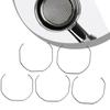 5 Pcs 51 54 58mm Coffee Portafilter Basket Spring Filter Holder Locking Parts Accessories Coffeeware For Kitchen Dining And Bar