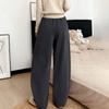 Women's Fashionable Loose Fleece Lined Trousers