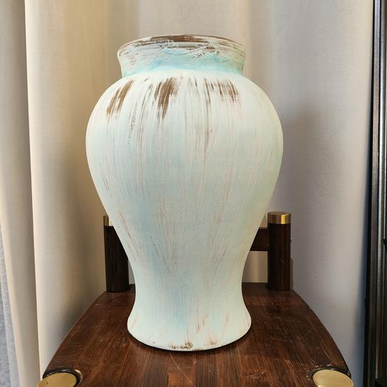 Chinesische Zen-Keramikvase - Retro Blumendekoration für Wohnzimmer