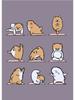 Modern Funny Cute Bulldog Cat Panda Yoga Gesture Poster And Print Canvas Painting Animal Nordic Wall Art Nursery Kidroom Decor