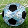 Size 5 Printed Football Resistant Outdoor Training Soccer Ball