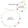 Flower Bead Bracelets Necklace Sweet Cute Choker Necklace Stackable Bangle