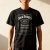 Jack Daniels Whiskey Grafické tričko Unisex Heavy Bavlna Tričko NOVÉ