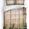 Christmas Winter Snowman Season Pine Trees Bedding Set 3pcs Duvet Cover Pillowcase Quilt Cover Double Bed Set Home Textile