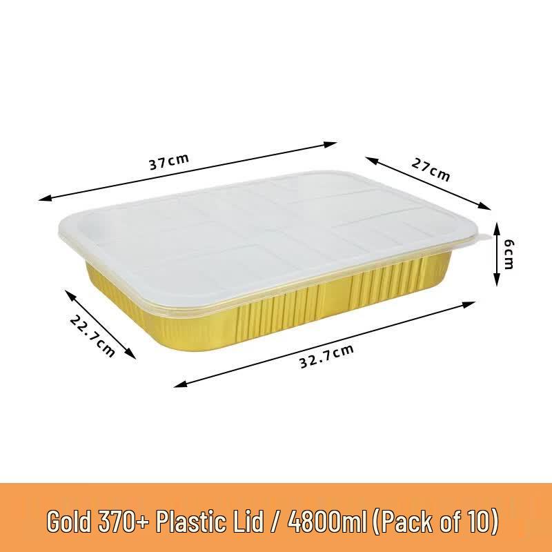 

Miaojiayi Disposable Aluminum Foil Plate Set