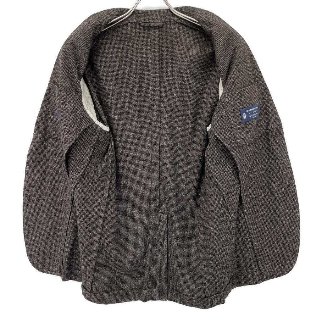 TOMORROWLAND PILGRIM [Excellent Condition] 61-07-14-07002 ANGELIC Ring Tweed Single 2B Jacket 46 Dark brownUsed