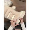 Fleece Thickened White Thick-soled Snow Boots Women's Winter Wear Warm Northeast Cotton Shoes