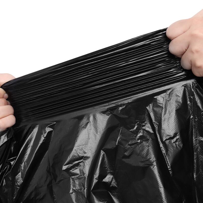 Lide Black Flat-Mouth Garbage Bags
