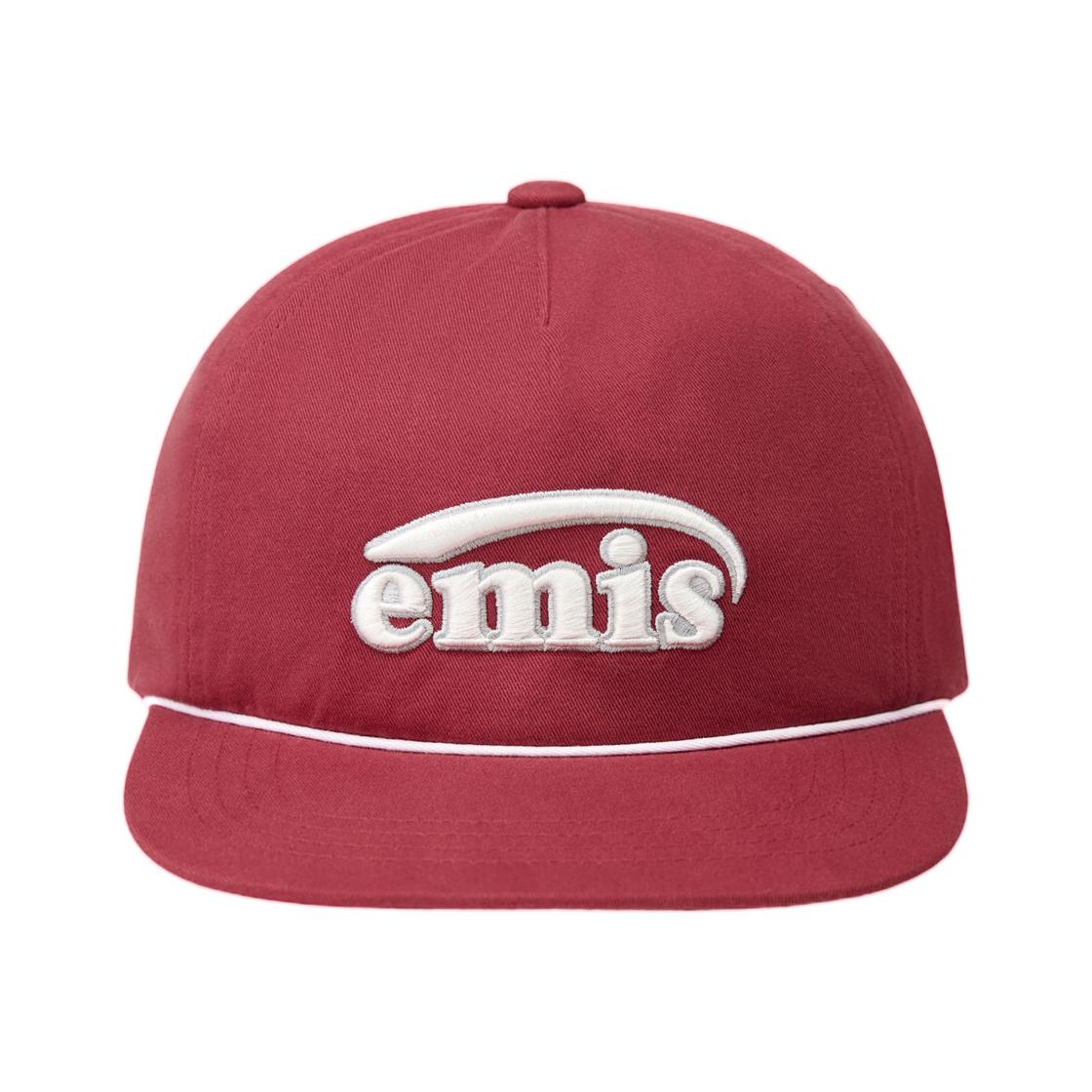 EMIS New Logo Cotton Trucker Hat Red ONE SIZE