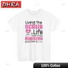 Nursing Is A Work of Heart TShirt Cute RN Gift Tee Medical Love Comfy Abstract Streetwear Tee Urban Stylish Funny Tops for Unisex