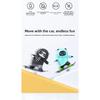 Car Skateboard Bear Sliding Car Cartoon Dynamic Bear Central Control Screen Instrument Panel Little Bear Car Decoration Ornament