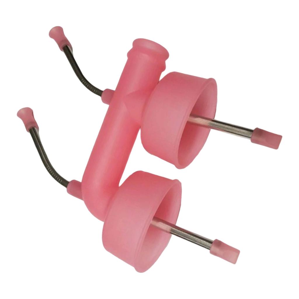 Double Beer Snorkel Beer Bong Drinking Accessories Drinking Funnel Bottle Chugger Beverage Snorkel for New Year Party