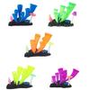 Künstliche Koralle Buntes Horn für Aquarien Aquarium Terrarium Landschaftsgestaltung