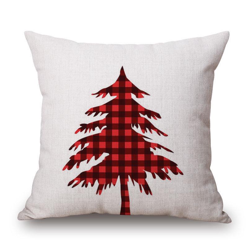 Classic Merry Christmas Xmas Gift Designed Throw Pillow Case Cover Cushion 18 X 18 Inch Ideal For Holiday Cheer And Comfort