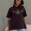 Trendy Oversized Printed Tee: 100% Loose Short Sleeve, Versatile European & American Style