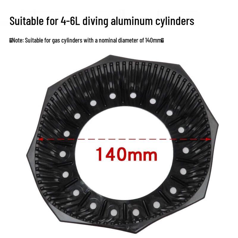 WEZHO Diving Tank Base Protector Rubber Pad