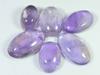 Purple Ametrine Cabochon Oval Shape Loose Natural Gemstone?06Pcs Lot 20-28MM RQ-2765