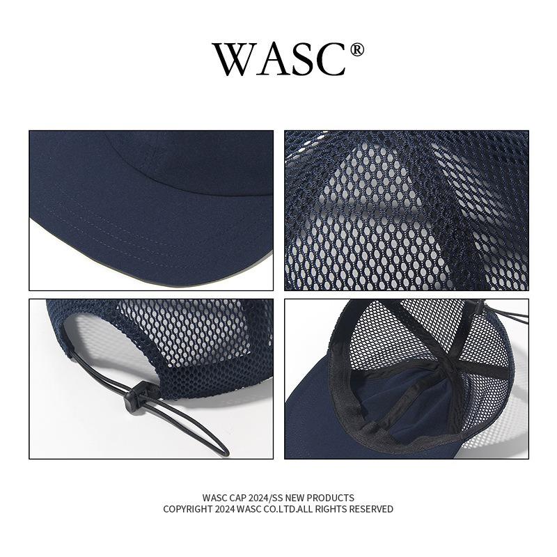Summer New Outdoor Cap Sunscreen Mesh Quick-drying Baseball Cap Casual Letter Embroidery Sports Hat Women
