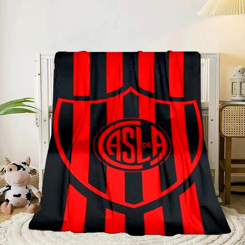 Club Atletico San Lorenzo  Portable Blanket/Soft Blanket Bedding Blanket Suitable for Travel Camping Living Rooms Offices Sofas Fan Gifts