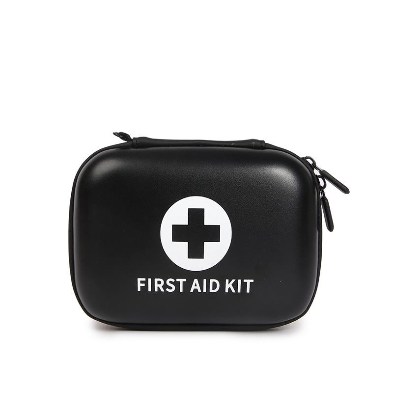 Compact PU First Aid Kit for Car and Outdoor Use
