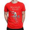 Oversized Tshirt Summer Machine Heads Hippie Tshirts Cotton Tee Shirt For Male Y2k Funny Printed Short Sleeve Tees
