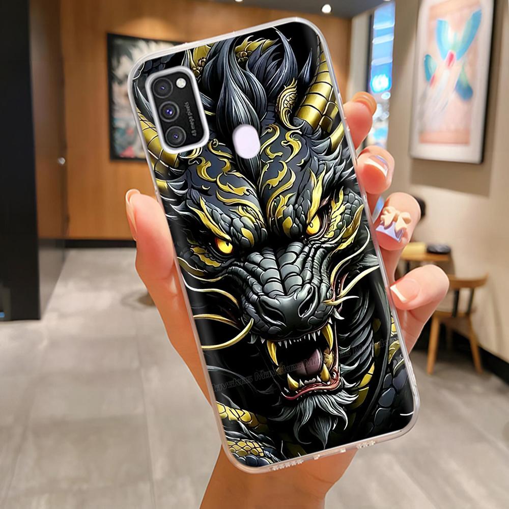 For Samsung Galaxy M21 M31 Case Soft TPU Soft Silicone Fashion Phone Case For Samsung M21 M31 Funda Luxury Back Cover Coque Para