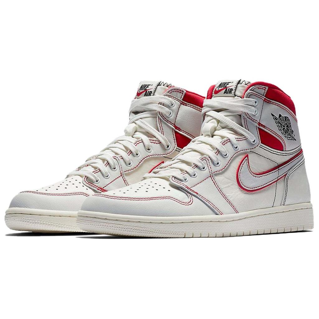 New Jordan 1 Retro High 'Phantom Gym Red' 555088-160