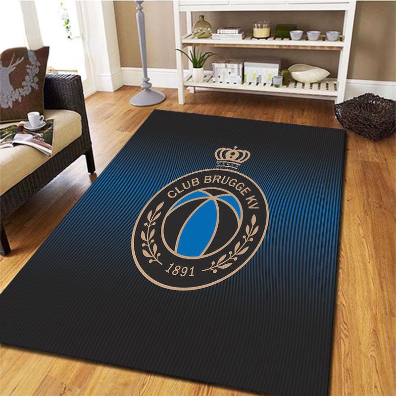 Club Brugge KV Carpet Rug for Living Room Bedroom Home Sofa Decoration,Kids play Non-slip Floor Mat