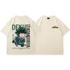 My Hero Academia Anime Super Cool Printed Summer High Quality Men's 100% Cotton T-Shirt Casual Breathable Street Men's Tops