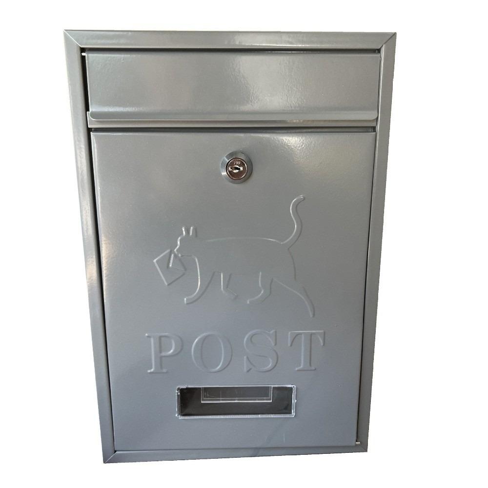 Iron Tinplate Letter Boxes Safe Locking Metal Email Suggestion Box Large Mail Drop Box  Garden