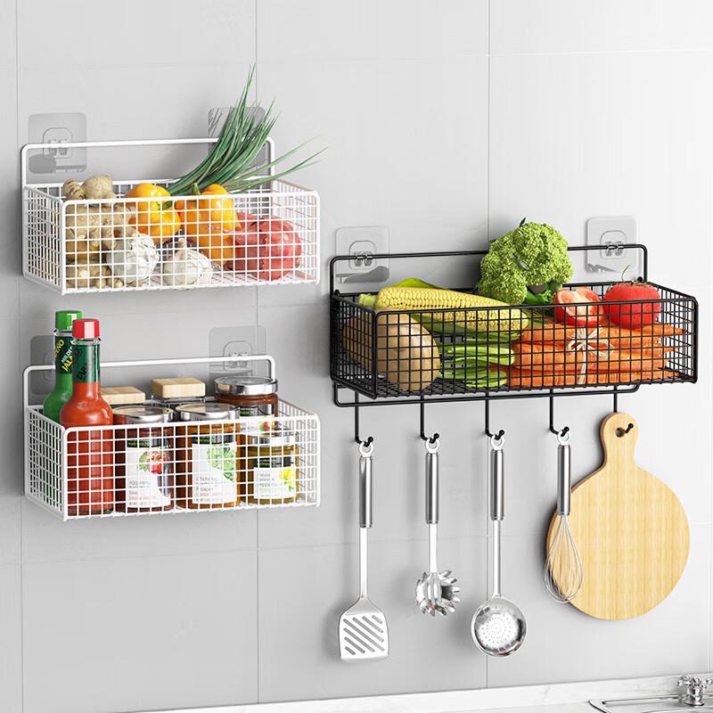 Wall-Mounted Bathroom Storage Rack: Toothbrush Holder & Cup Shelf, Simple Style