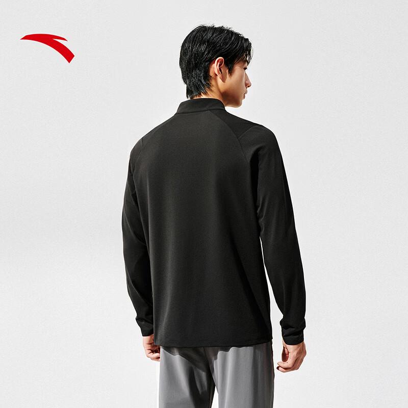 Anta Zero-Pressure Half-Zip Long Sleeve Men's T-Shirt
